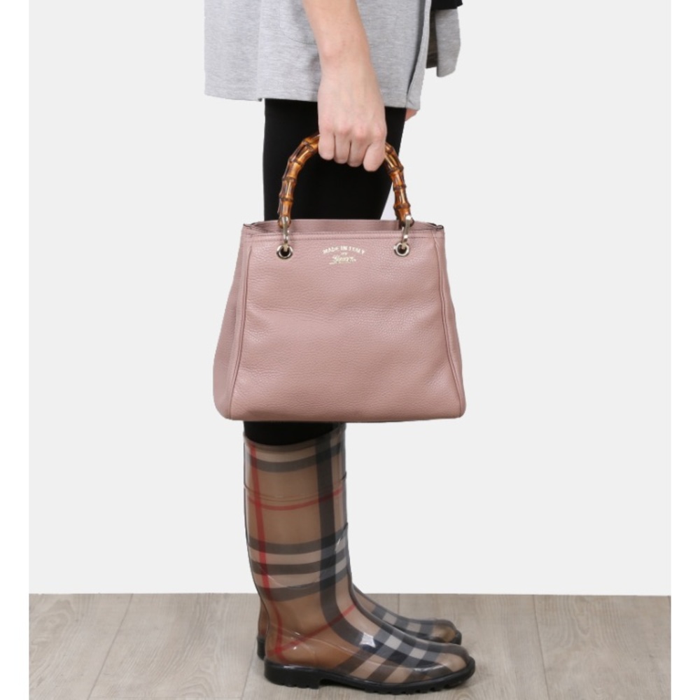 Authentic Gucci Bamboo Shopper